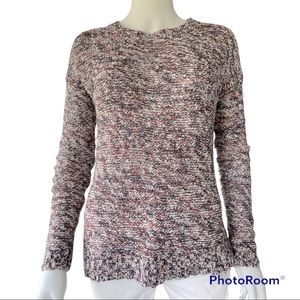 Forever 21 Boucle Sweater Red, White and Blue Size Small